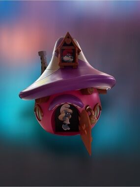 Smurf Cinemark Smurfette 2025
House Popcorn Bucket The Movie
Rare Pink Purple